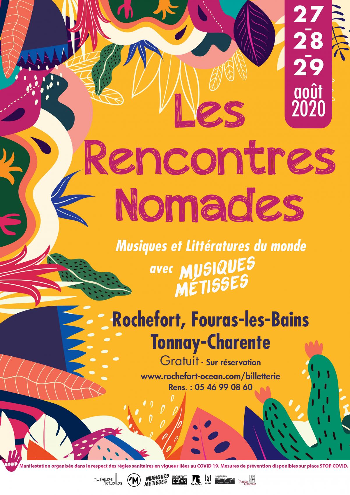 LES RENCONTRES NOMADES - REDOUTE DE L'EGUILLE - VENDREDI 28 AOUT 2020