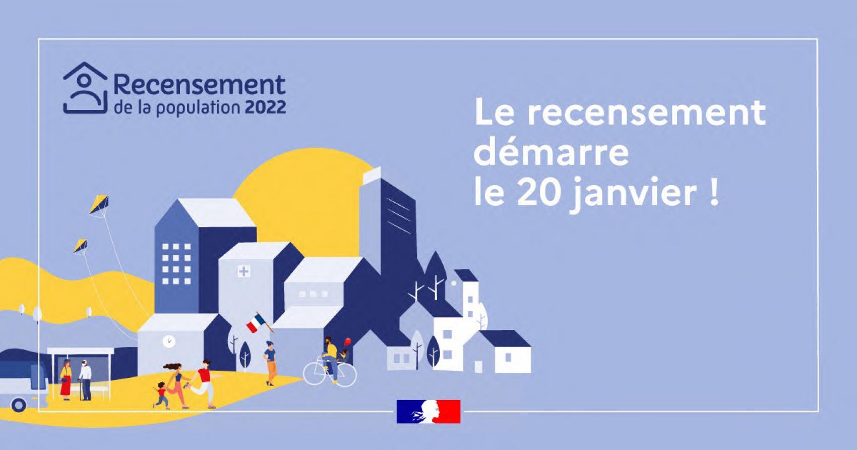 RECENSEMENT DE LA POPULATION – DU 20 JANVIER AU 19 FÉVRIER 2022