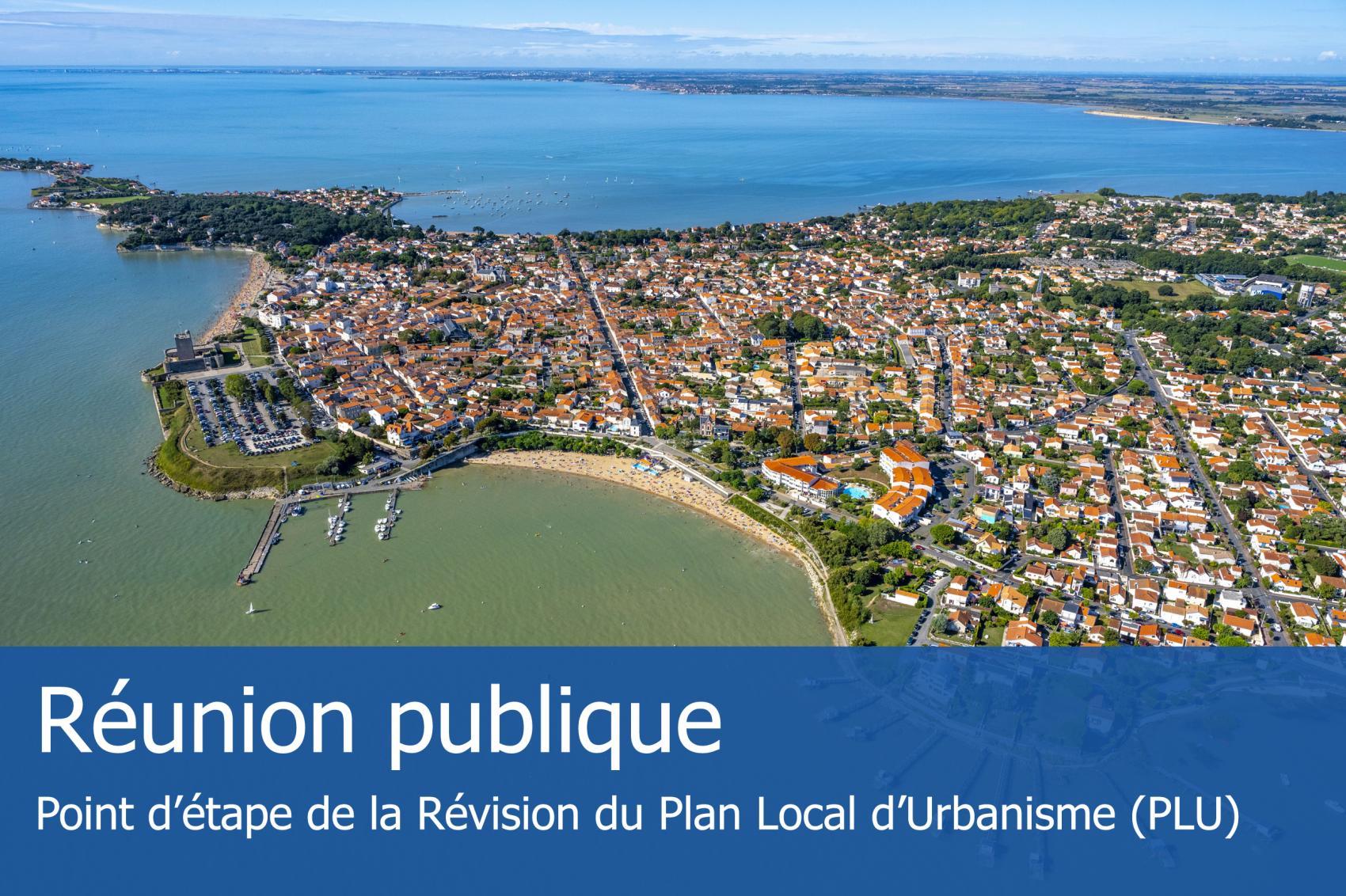 REUNION PUBLIQUE - REVISION DU PLAN LOCAL D'URBANISME (PLU) - MERCREDI 21 OCTOBRE 2020 A 18H30 AUX SALONS DU PARC