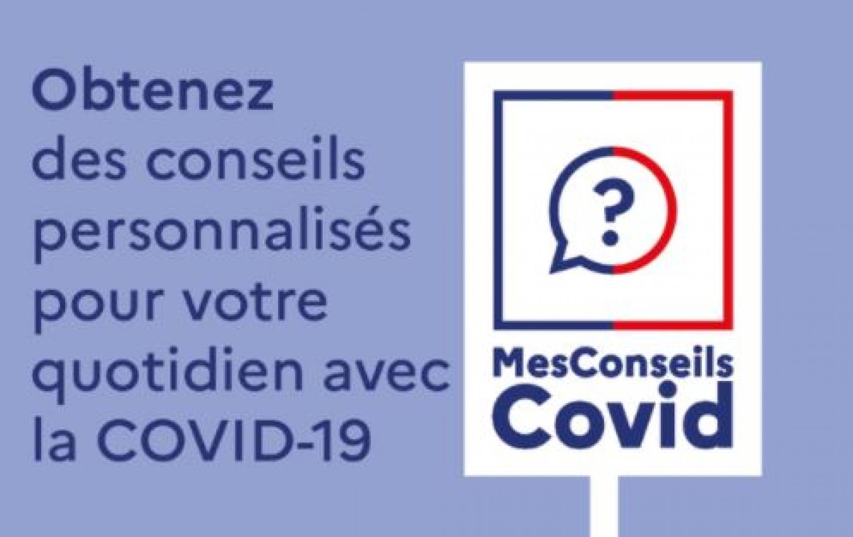 MesConseilsCovid : des conseils personnalisés pour agir contre le virus