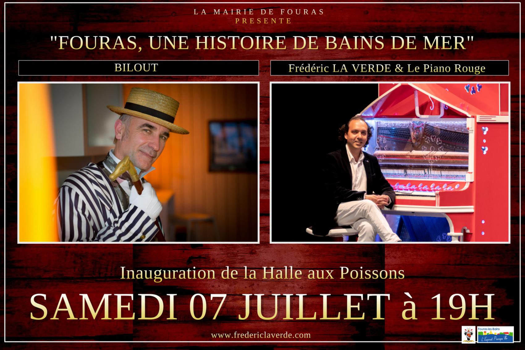Inauguration de la Halle aux Poissons - Samedi 7 juillet 2018, à 19h00