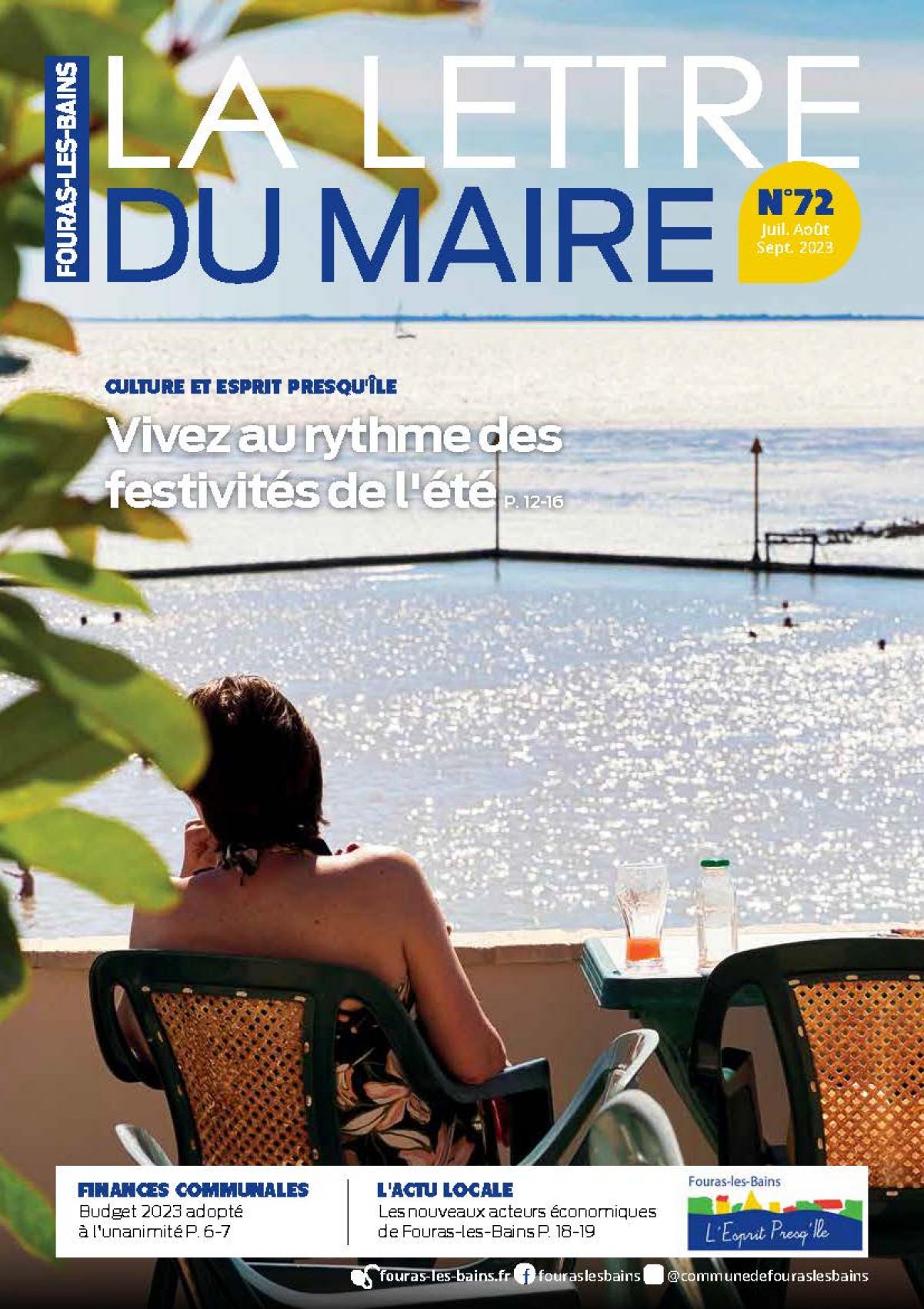 La nouvelle lettre du maire est sortie !