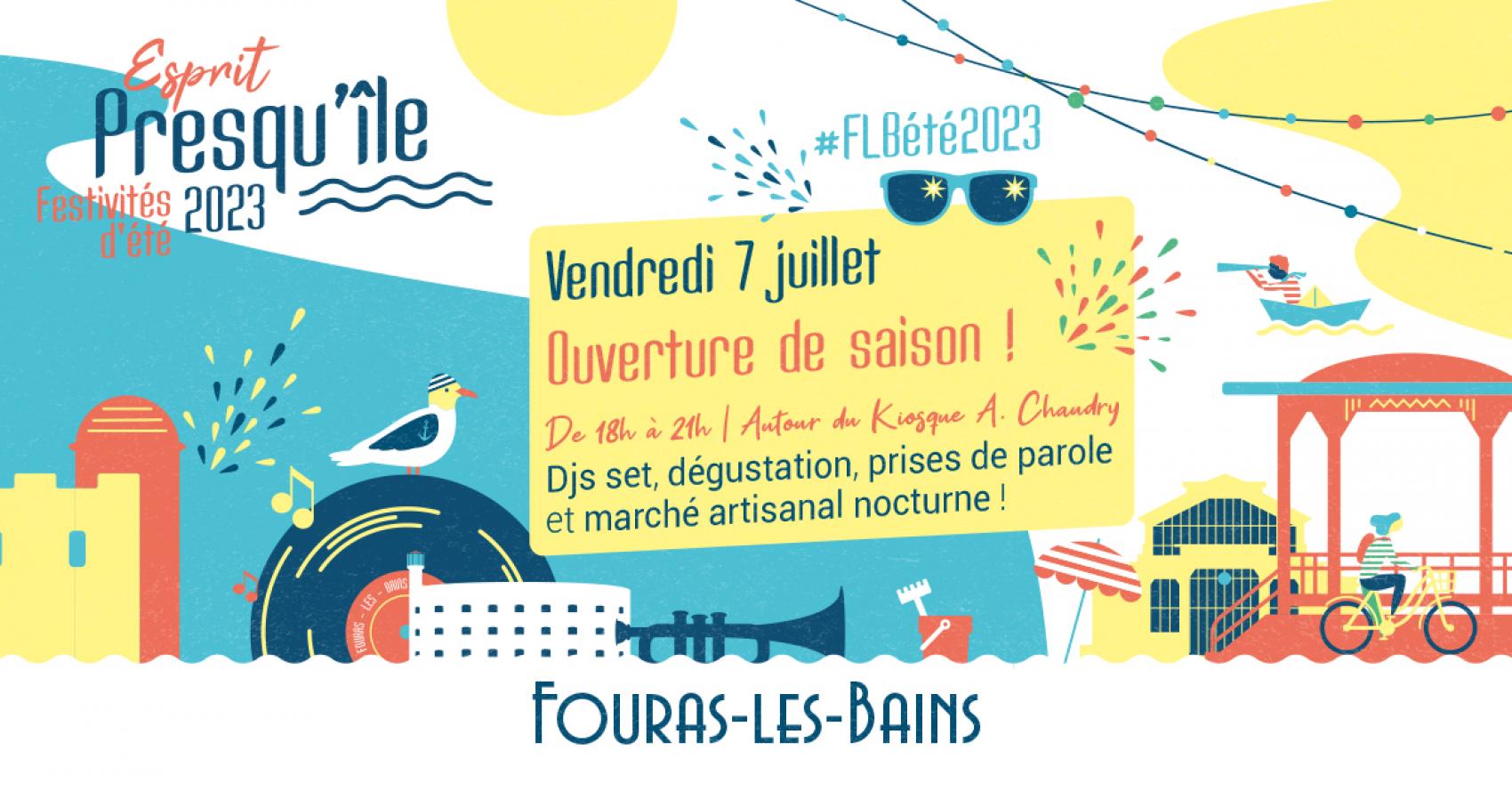 Esprit presqu'île 2023 - Programmation des festivités d'été