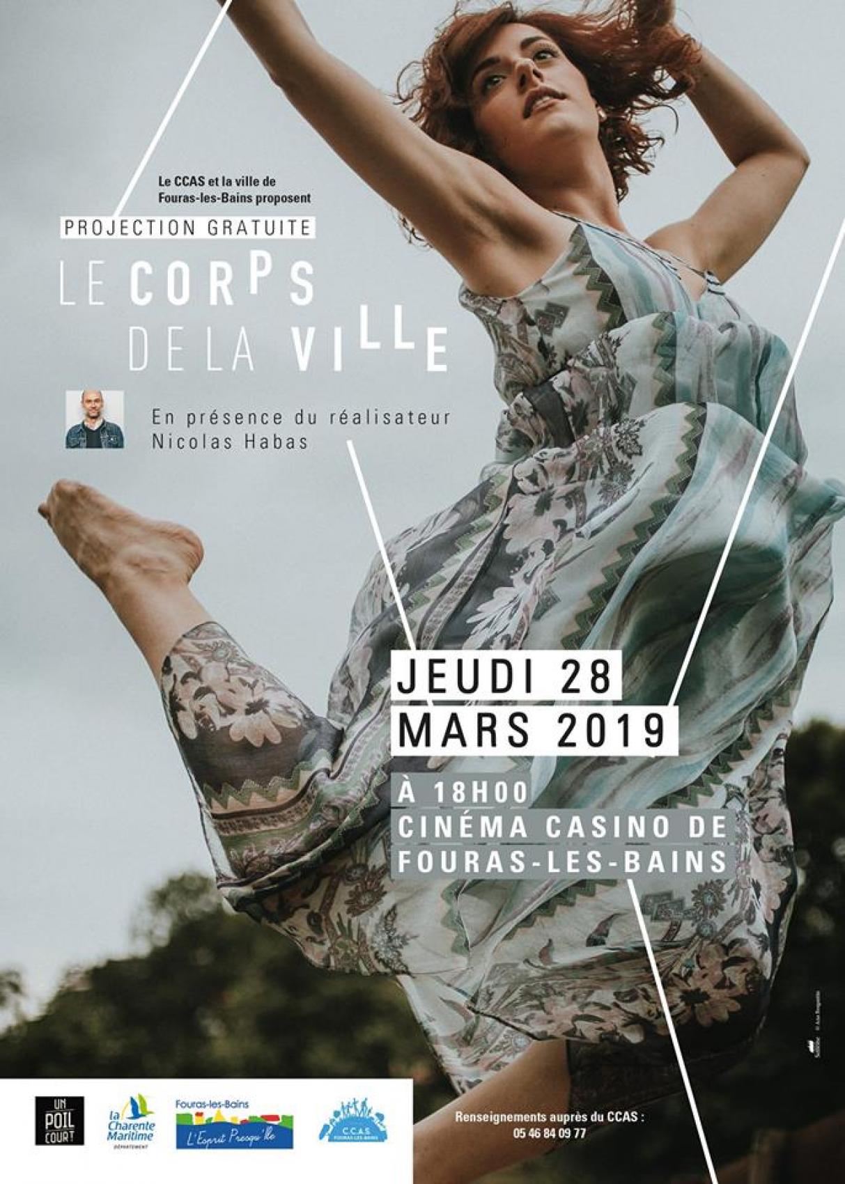 Présentation du projet Le Corps de la Ville et projection - Jeudi 28 mars 2019 - 18h Cinéma du Casino