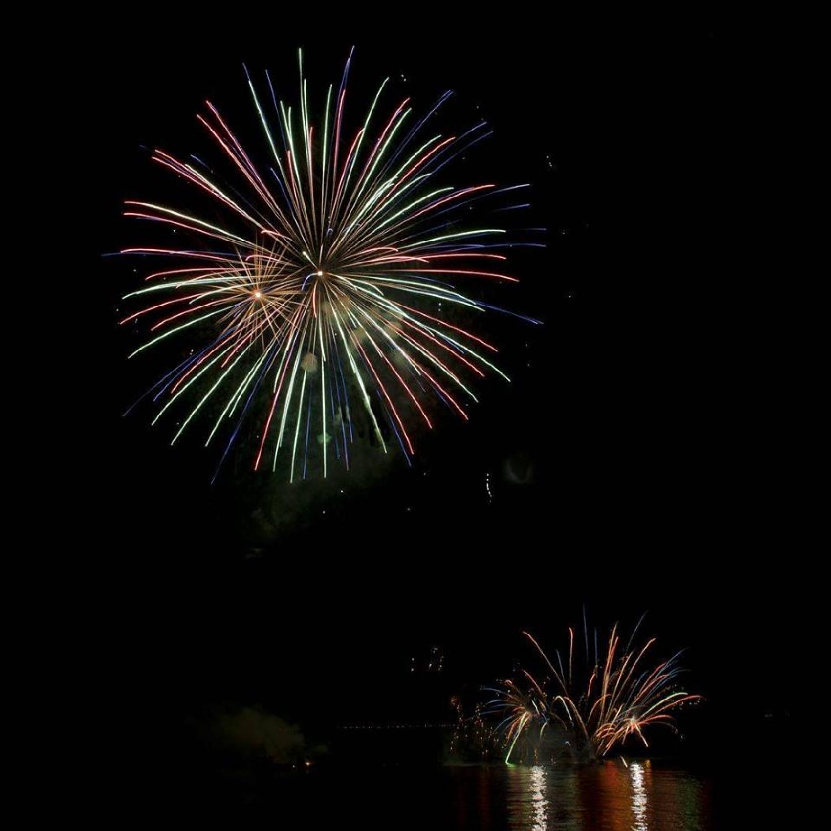Feu d'artifice et bal - plage nord - Mardi 14 août